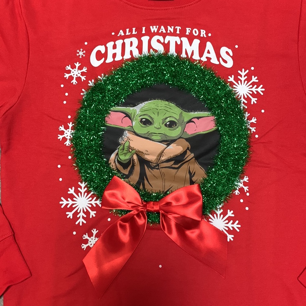 ⚡️ 🆕 Disney Star Wars Yoda Ugly Christmas Sweater - Picture 5 of 16